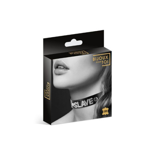 Чокер со стразами Bijoux Pour Toi SLAVE