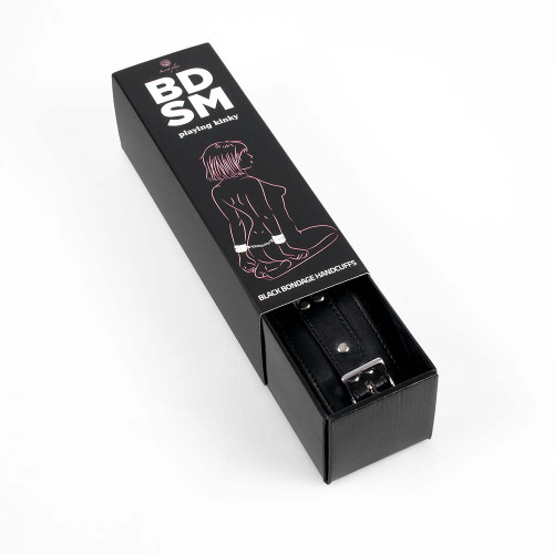 Наручники Secret Play Bondage Handcuffs Black