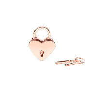Замочок Liebe Seele Heart Shape Padlock Rose Gold (2 шт)