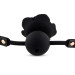 Кляп B - Series HeavyFun Black Rose Ball Gag
