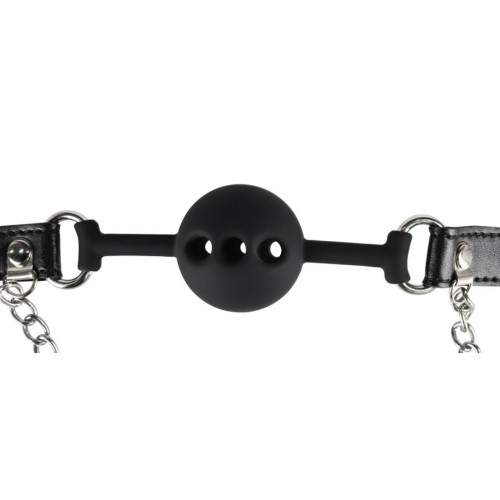 Набір БДСМ Erospace Wild Play Mouth Gag With Nipple Clamps C15
