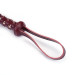 Флоггер Liebe Seele Wine Red Studded Flogger, натуральная кожа