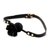 Кляп B - Series HeavyFun Black Rose Ball Gag