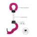 Наручники Ouch! Beginner's Handcuffs Furry Pink