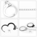 Поножі LoveToy Fetish Pleasure Metal Leg Cuffs
