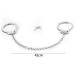 Поножі LoveToy Fetish Pleasure Metal Leg Cuffs