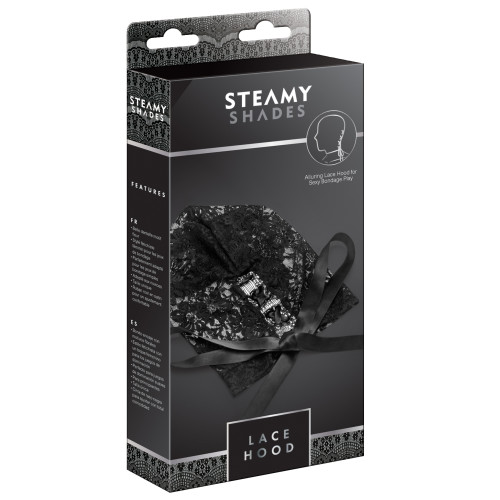 Аксессуар StRubber STEAMY SHADES Lace Hood Черная
