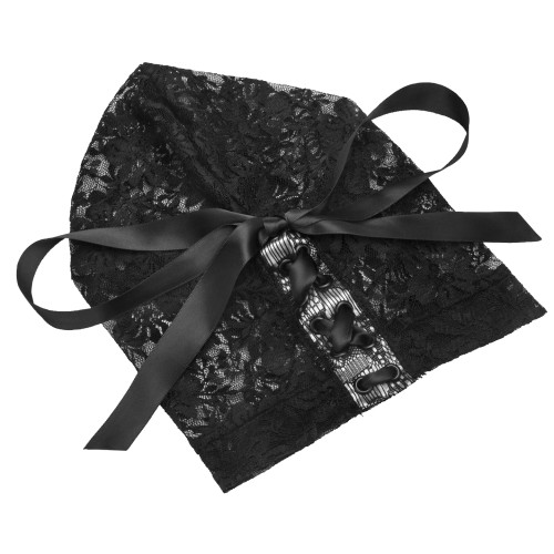 Аксессуар StRubber STEAMY SHADES Lace Hood Черная