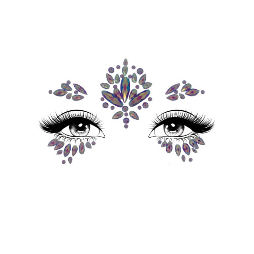 Стразы-украшения для лица Leg Avenue Verity face jewels sticker, наклейки