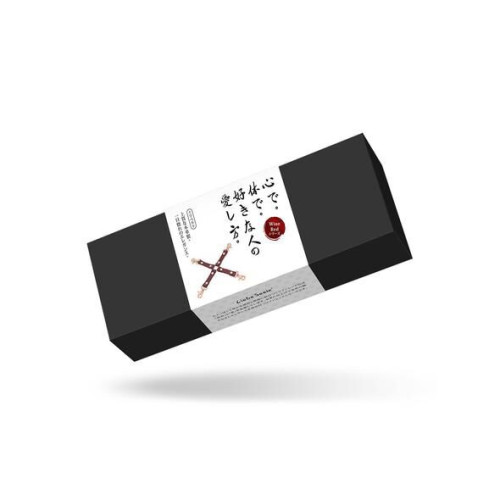 Кожаная крестовина Liebe Seele Wine Red Hogtie