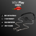 Набір БДСМ Erospace Wild Play Mouth Gag With Nipple Clamps C15