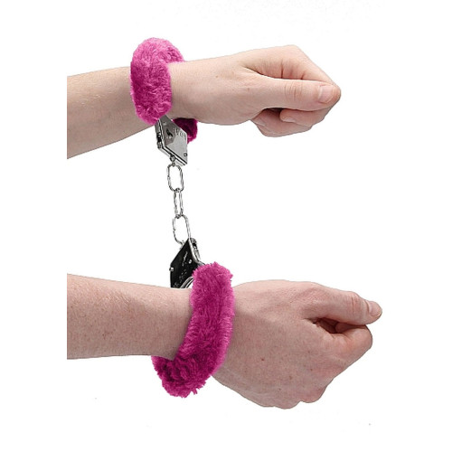 Наручники Ouch! Beginner's Handcuffs Furry Pink