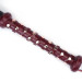 Флоггер Liebe Seele Wine Red Studded Flogger, натуральная кожа