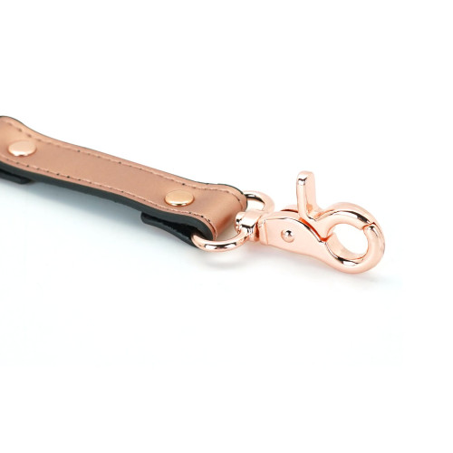 Крестовина для фиксации Liebe Seele Rose Gold Memory Hog Tie, натуральная кожа, розовое золото