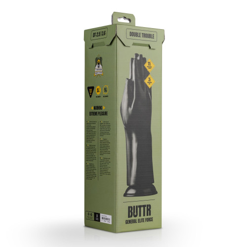 Анальная пробка BUTTR - Double Trouble Fisting Dildo