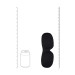 Маска на очі Ouch! 3D Blindfold Black