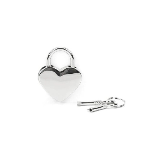 Замочек Liebe Seele Heart Shape Padlock Silver (2 шт)