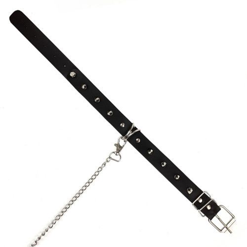 Ошейник с шипами и поводком Art of Sex Collar Spikes and Leash