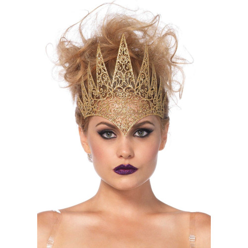 Широка корона Leg Avenue Die Cut Royal Crown, золота