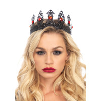 Филигранная корона с камнями Leg Avenue Filigree royal crown, металл