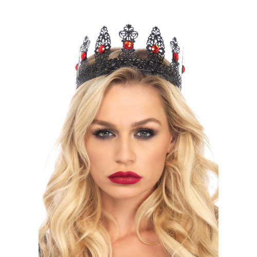 Филигранная корона с камнями Leg Avenue Filigree royal crown, металл