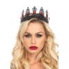 Филигранная корона с камнями Leg Avenue Filigree royal crown, металл