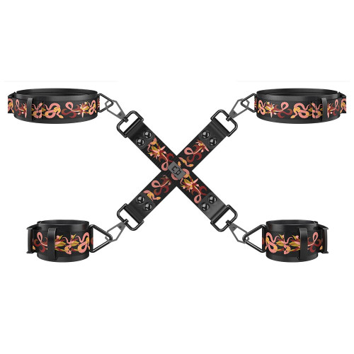 БДСМ-набор LOCKINK The Flowering Serpent - Bondage Set, 7 шт.