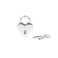 Замочек Liebe Seele Heart Shape Padlock Silver (2 шт)