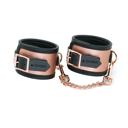 Поножі Liebe Seele Rose Gold Memory Ankle Cuffs, натуральна шкіра, рожеве золото