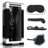 Набір БДСМ LoveToy Deluxe Bondage Kit (маска, вібратор, кляп, пір'їнка)