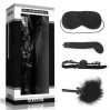 Набір БДСМ LoveToy Deluxe Bondage Kit (маска, вібратор, кляп, пір'їнка)