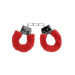Наручники Ouch! Beginner's Handcuffs Furry Red
