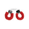Наручники Ouch! Beginner's Handcuffs Furry Red
