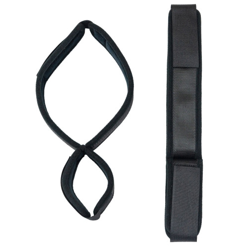 Фиксаторы для руки и бедра Punishment - Thigh to Wrist Restraints - Black