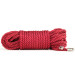 Веревка LoveToy Rebellion Reign Bondage Rope Red, 10 м
