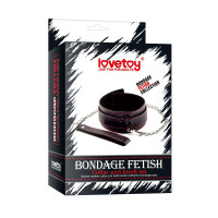Ошейник с поводком LoveToy Bondage Fetish Collar And Leash Set Ошейник с поводком LoveToy Bondage Fetish Collar And Leash Set