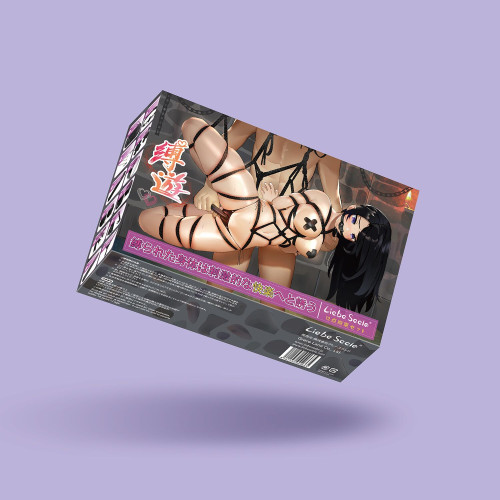 БДСМ-набор Liebe Seele Bound You 12pcs set, 12 предметов, в комплекте вибропуля и кружевные стринги