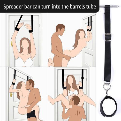 БДСМ-набор LOCKINK YEAHWOW Door Swing & Leg Spreader Bondage set