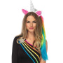 Обруч угол единорога Leg Avenue Magical Unicorn Headband, с радужной гривой