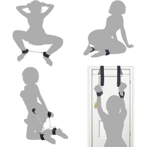 БДСМ-набор LOCKINK YEAHWOW Door Swing & Leg Spreader Bondage set