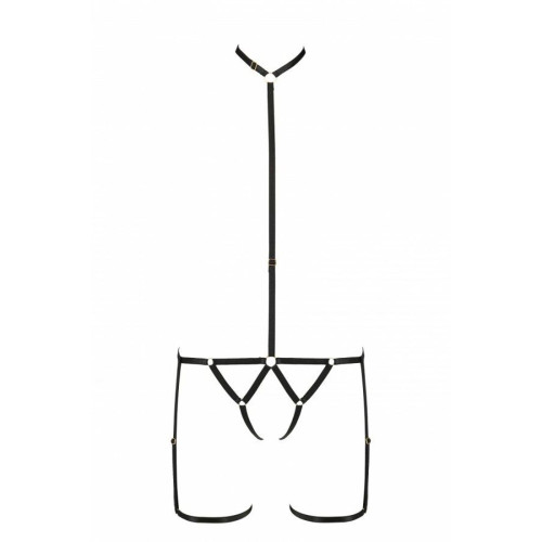 Портупея-стрепы на все тело Passion Exclusive BRENDA black L/XL