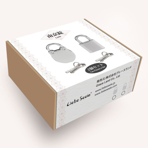 Замочек Liebe Seele Regular Padlock Silver (2 шт)