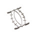 Зажим для вагины Master Series: Spread 'Em Poker Vagina Clamp with Adjustable Pressure Screws, шипы