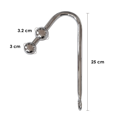 Бондажный набор с металлическим анальным крюком Art of Sex Beatrice Bondage set with anal hook № 3