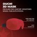 Маска на очі Ouch! 3D Blindfold Red