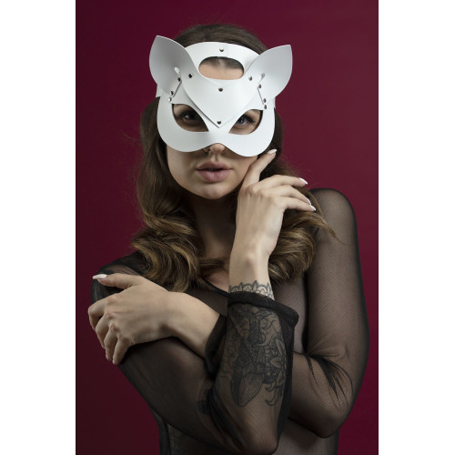 Маска кошки Feral Feelings Catwoman Mask Белая