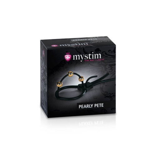 Утяжка для пеніса Mystim Pearly Pete з трьома кульками