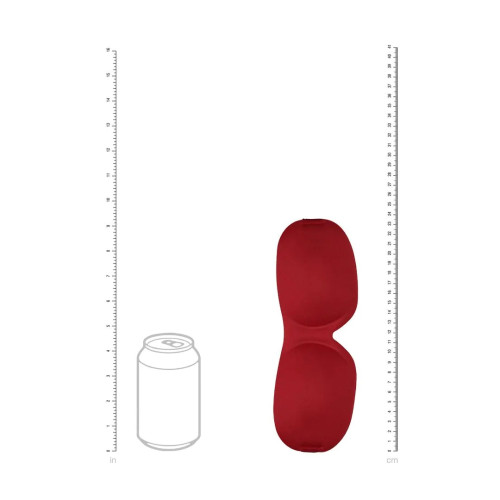 Маска на очі Ouch! 3D Blindfold Red