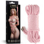 Веревка LoveToy Rebellion Reign Bondage Rope Rose, 10 м