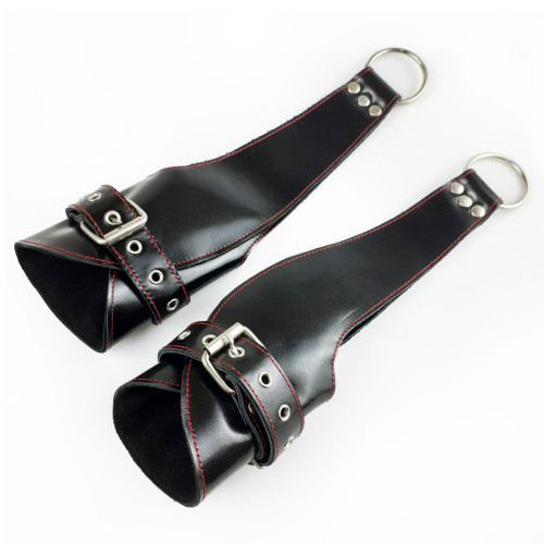 Поручи для подвеса Art of Sex Fetish Hand Cuffs For Suspension из натуральной кожи